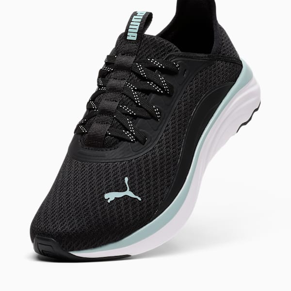 Tenis de running para mujer Sophia Vital SoftRide, PUMA Black-Modern Mint, extralarge